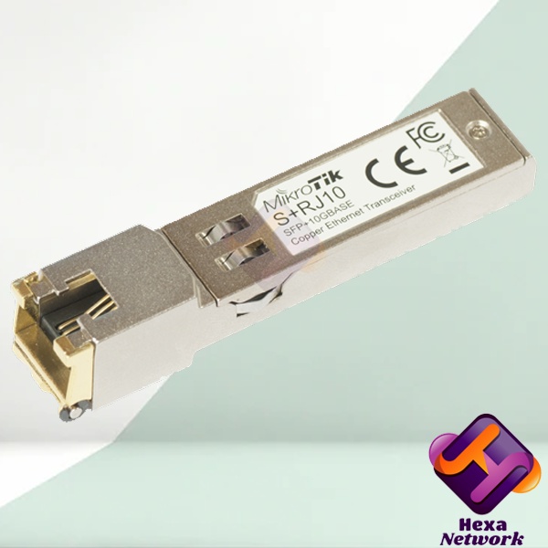 Mikrotik S+RJ10 | SFP to RJ45 module 10Gbps