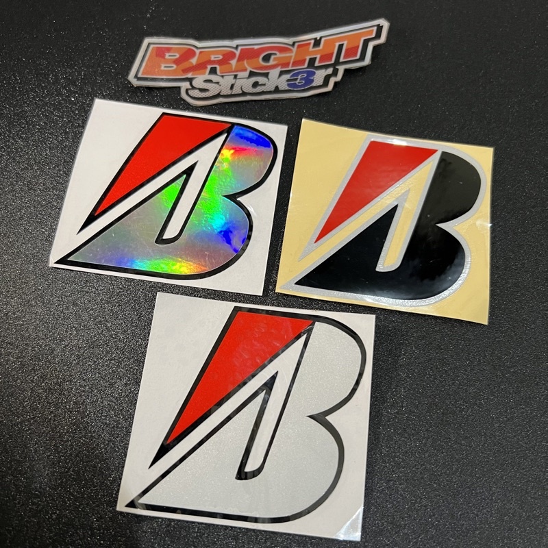 STICKER Stiker LOGO B cutting