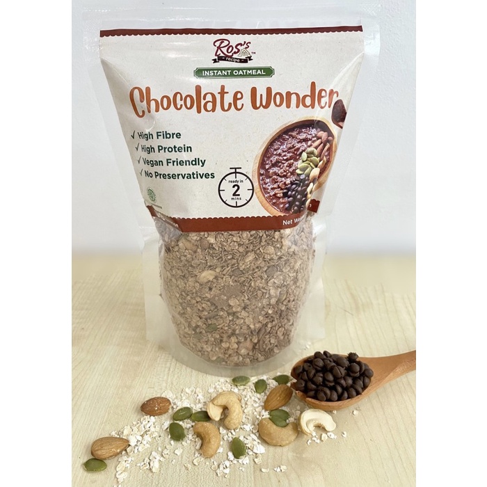 

[NEW] Instant Oatmeal Chocolate Wonder 450 gr
