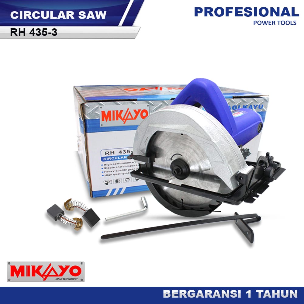 PAKET TUKANG KAYU 2 ITEM CIRCULAR SAW GERGAJI KAYU LISTRIK + Electric Planner Mesin Serut Kayu Mesin Potong Kayu - Mesin Sirkel RYU