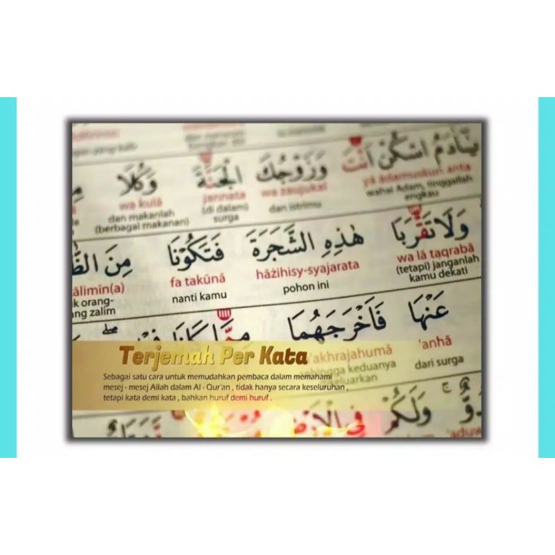 Alwasim Al-Qur 'an Terjemah Transliterasi Tajwid Kode Ukuran Besar A4 /Al Wasim/ Al-Wasim/ Wasiim