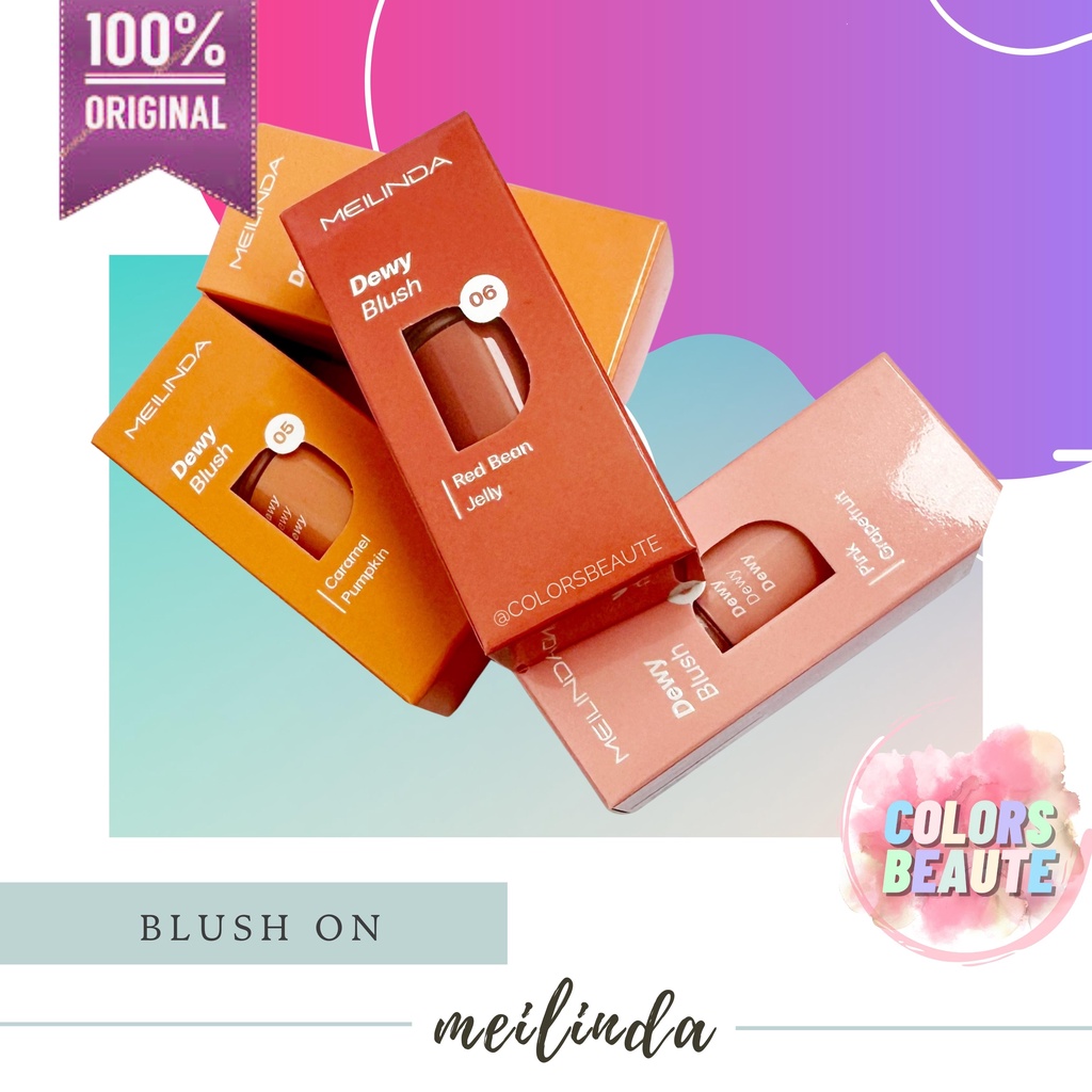 MEILINDA DEWY BLUSH ON / BLUSHER / BLUSH