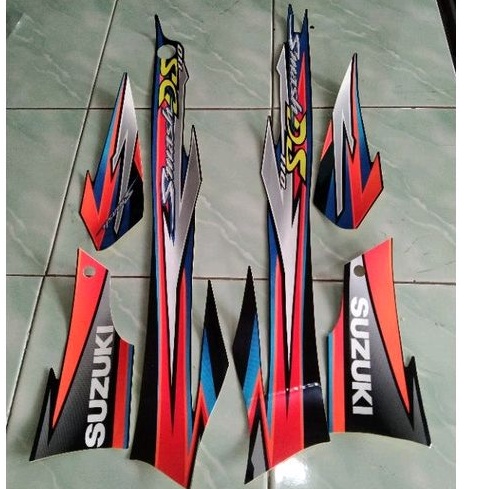 sticker striping stiker smash ds 2004 berkualitas