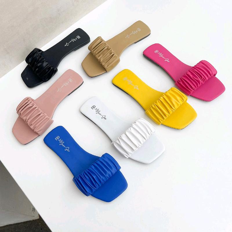 SANDAL NOVA / SANDAL KERUT SIMPLE MODISC/ SENDAL TEPLEK WANITA