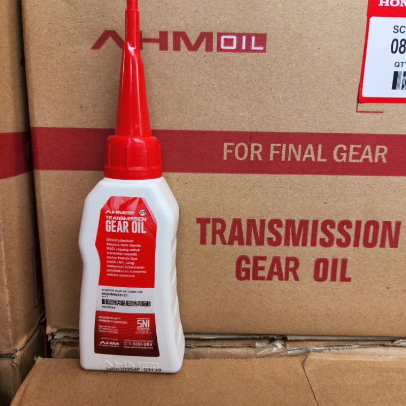 Oli Gardan Ahm Gear Oil Gir Matic Honda 120ml 1 Dus 48 Botol Harga Perdus KEMASAN BARU