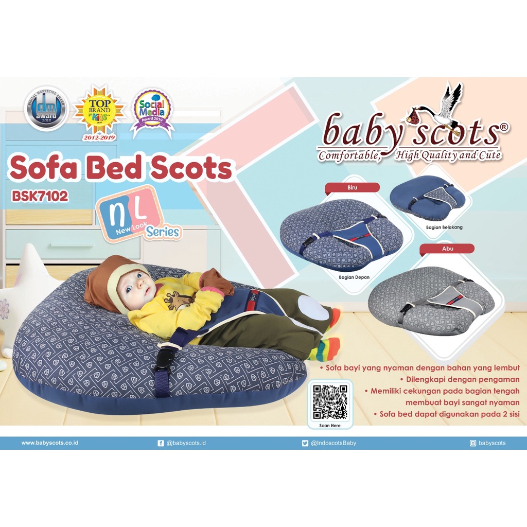 Baby Scots Sofa Bed Series New Look BSK 7102 / Sofa Bayi