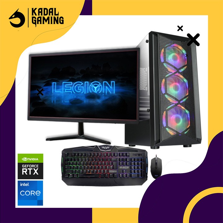 PC GAMING CORE I5 13600KF VGA RTX 3060TI 16GB SIAP PAKAI LIVESTREAMING