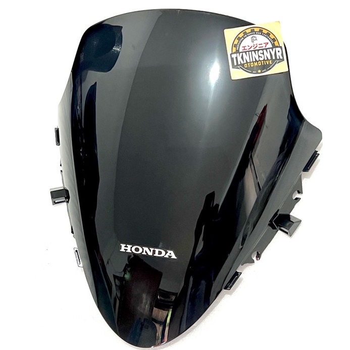 Windshield Visor Honda Pcx 150 Led Cbu 2014-2017 Tanpa Lubang Thailand - Hitam