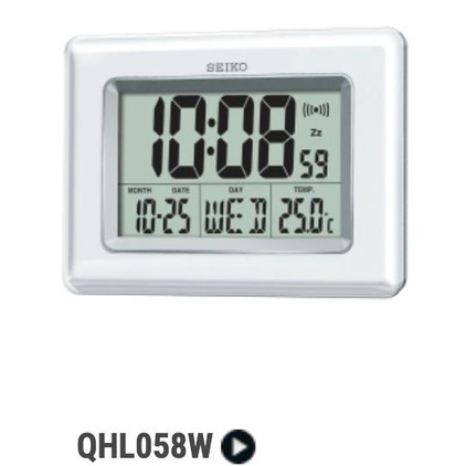 JAM DINDING SEIKO DIGITAL QHL058