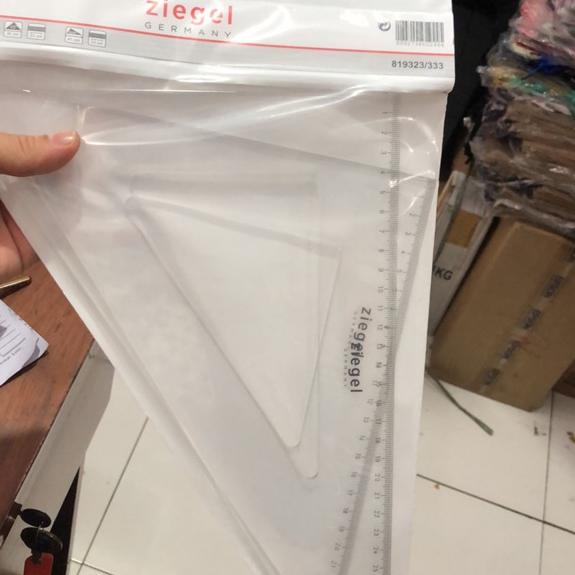 

✒✒ Segitiga no 12 Ziegel 23/33 cm ready stock 10.000 bh per januari 2021