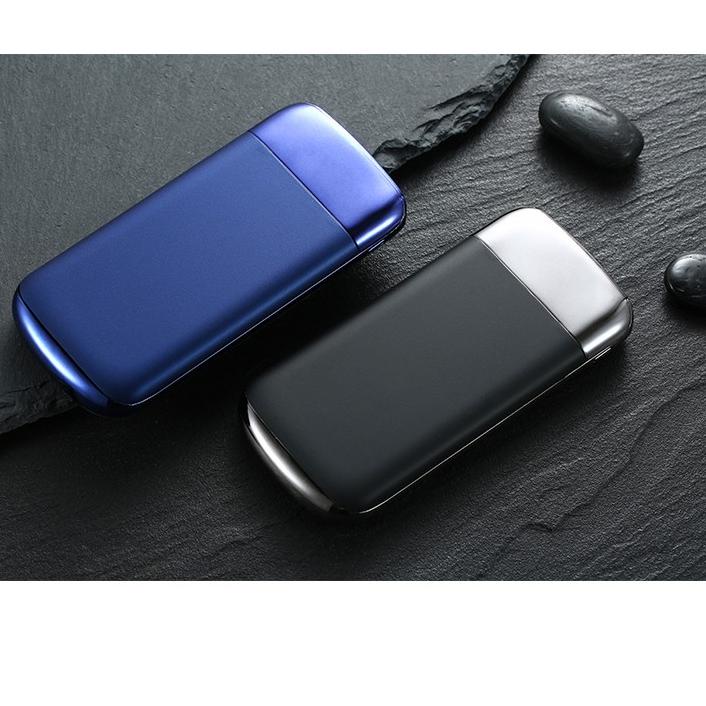 Langsung Atc SMART 30000mAh Powerbank + Flash Senter Power Bank 30000 Mah 2 Port Micro USB LED Hitam