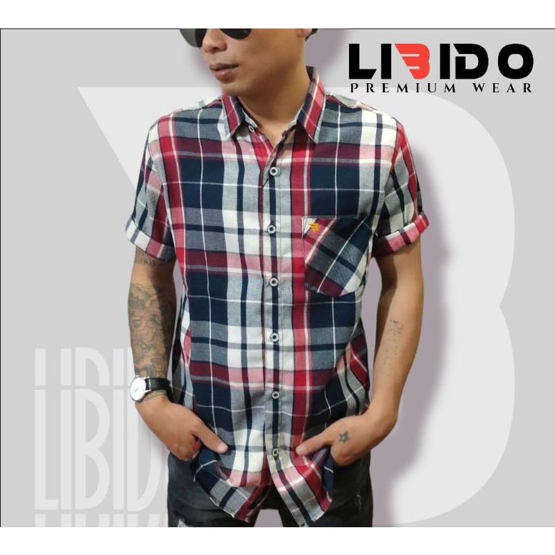 Flannel Lengan Pendek / flannel / flannel tren / flannel libido