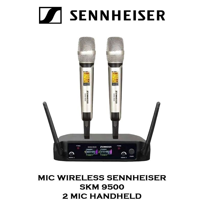 mic wireless sennheiser skm 9500 skm9500 handheld microphone - SENNHEISER