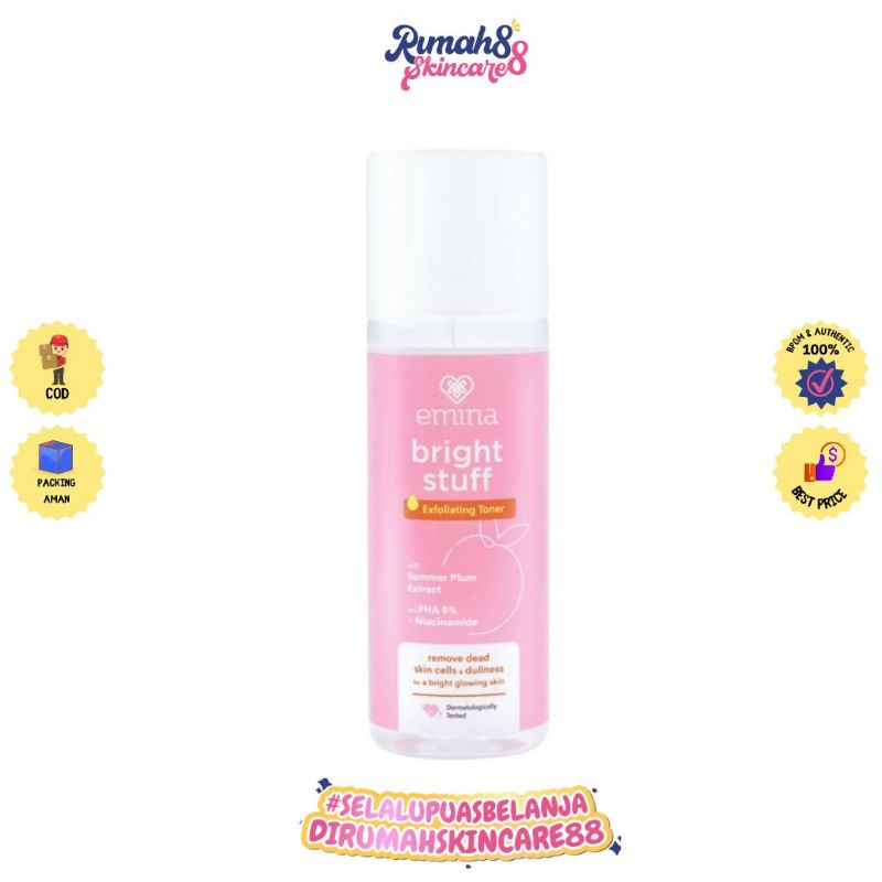 EMINA Bright Stuff Exfoliating Toner 100ml