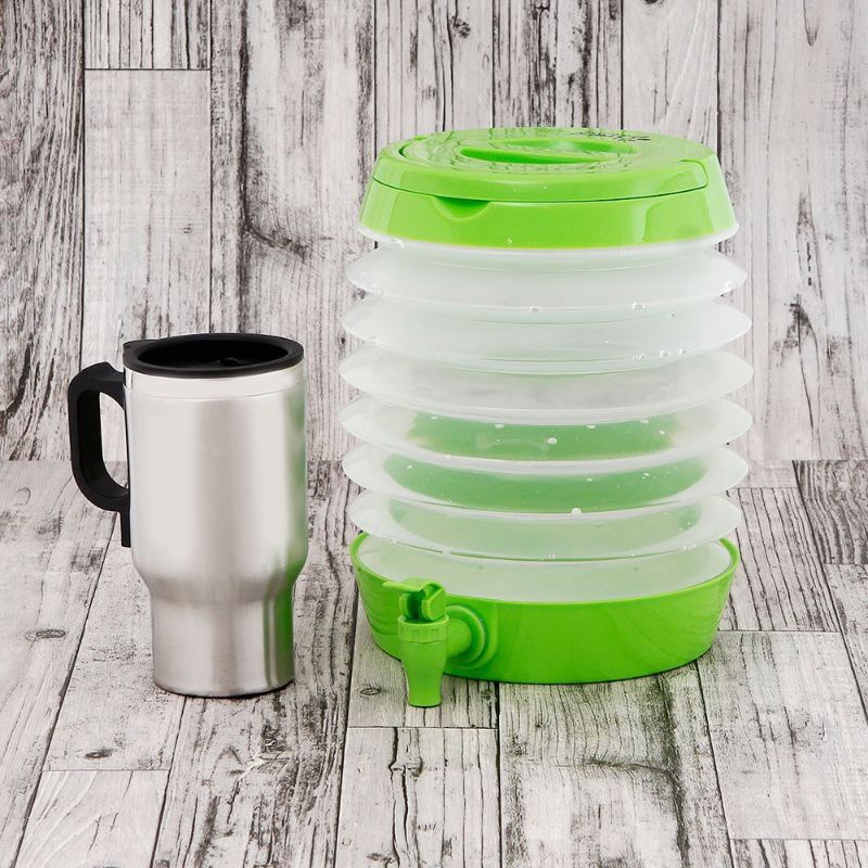 CYPRUZ Teko Elektrik Mini 500ml Mug Listrik + Dispenser Lipat 5 Liter