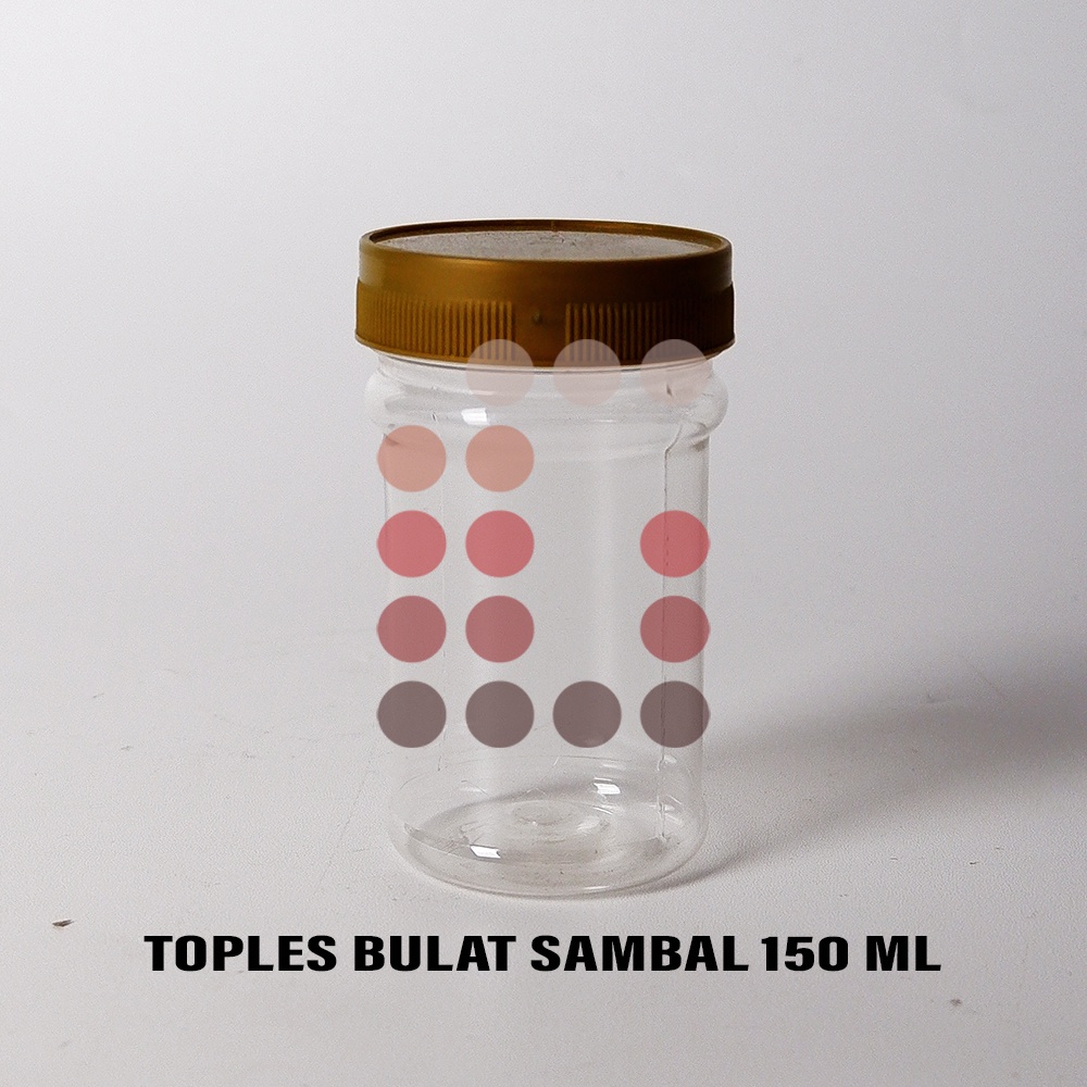 TOPLES PLASTIK BULAT SAMBAL 150 ML