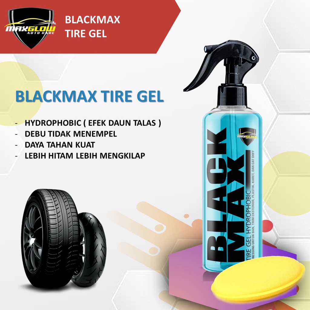 semir ban gel / tire gel / hydrophobic anti air non silicone