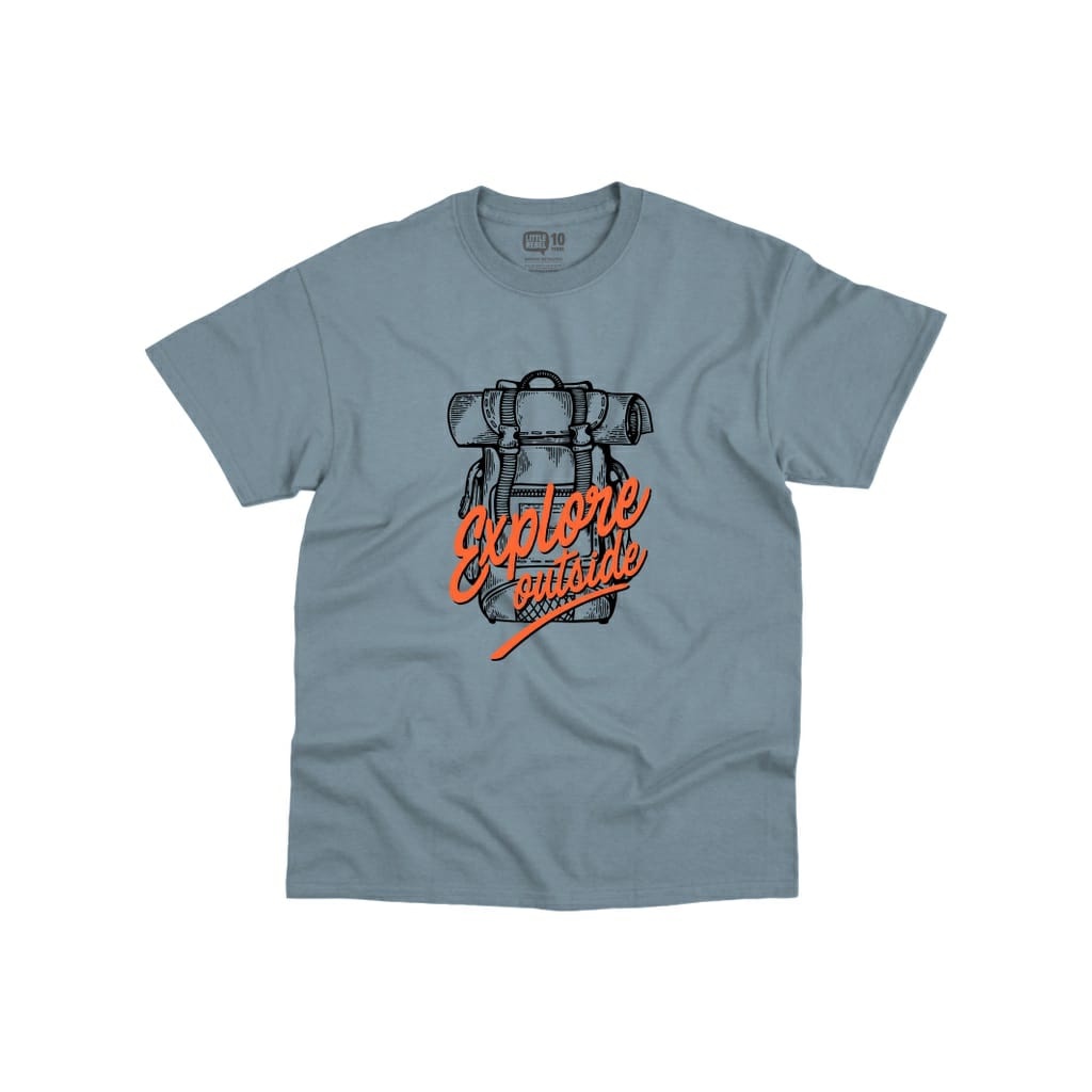 Kaos Anak Laki-Laki Explore Umur 7 - 12 Tahun