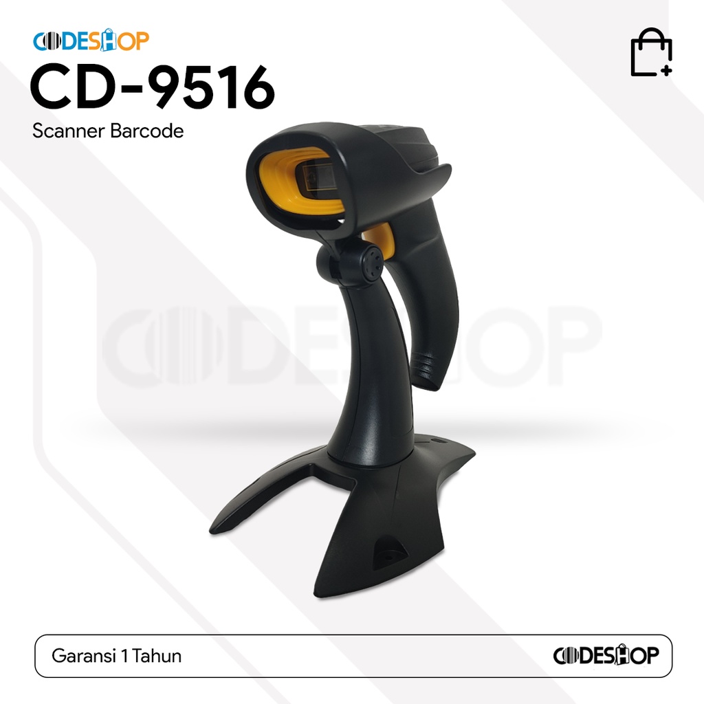 Scanner 2D Codeshop CD-9516 Scan Barcode Bluetooth
