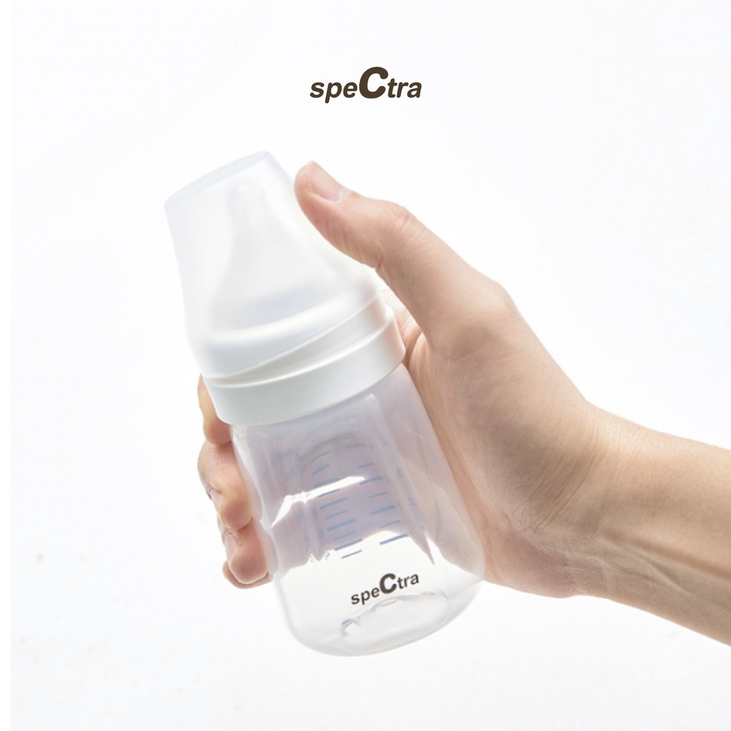 Spectra Baby Bottle PP Feeding Bottle 160ml Wide Neck isi 2pc | Botol Susu