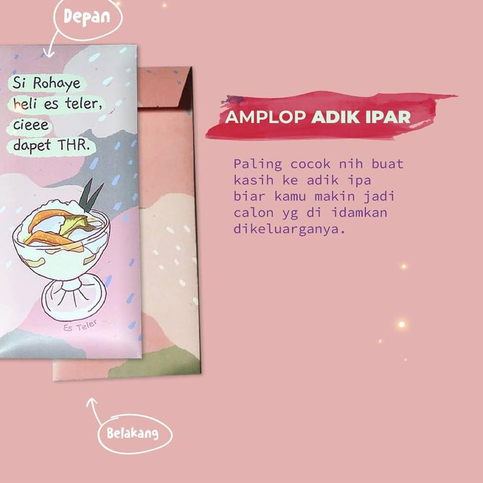 

Dijamin Puas SIAP KIRIM ! AMPLOP LEBARAN LUCU 12pcs per pack - Baca deskripsi