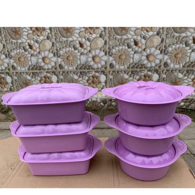 6 PCS BASI SEGI DAN BULAT YUYI ( 3 PCS BASI SEGI YUYI + 3 PCS BASI BULAT YUYI )