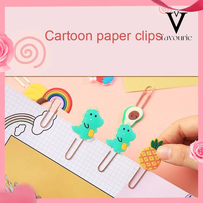 CODPenjepit Kertas Kartun Lucu Klip Kertas Paper Clip Alat tulis-FA
