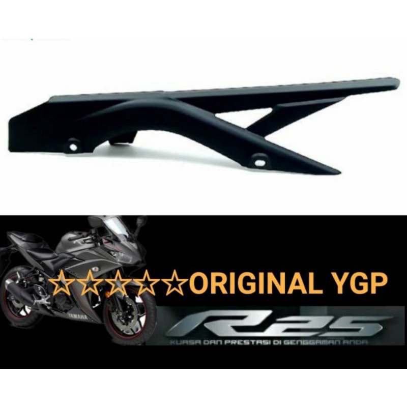 COVER RANTAI R25 V1 YZF-R25 V1 CARBON KEVLAR