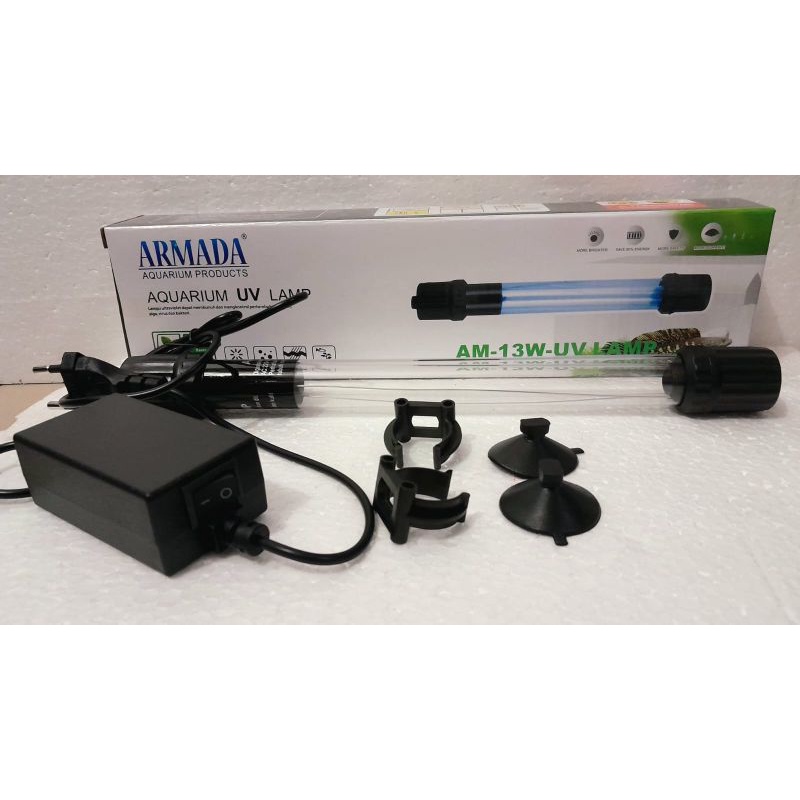 lampu UV ARMADA AM 13W membunuh alga kuman dan bakteri awet terlaris