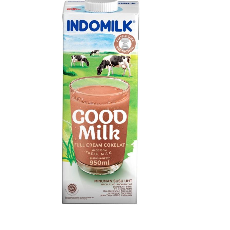 

Hot Item..!!! Indomilk Cokelat UHT 950 ml ン