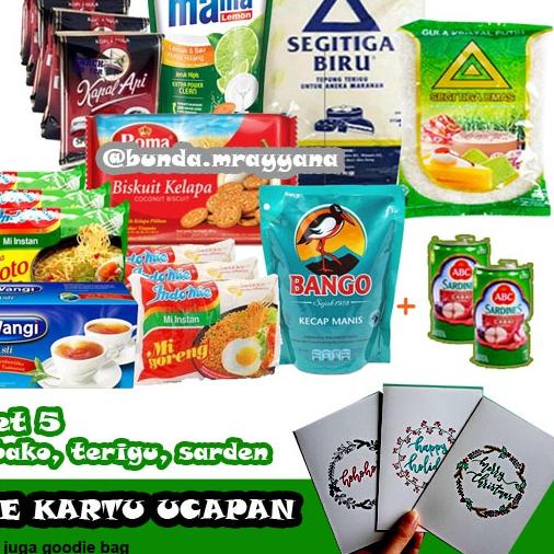 

EXCLUSIVE!(free kartu ucapan) #P-05 Paket Sembako (gula kopi sabun biskuit) hampers parsel bahan pokok belanja bulanan lengkap tilik jenguk bingkisan hadiah oleh-oleh parcel terimakasih oke|SQ2