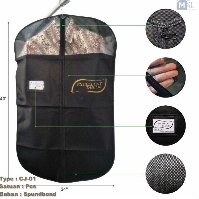 

● Cover Jas Excellent Tailor Spundbond 0.65gsm dan mika 60x100cm ヸ