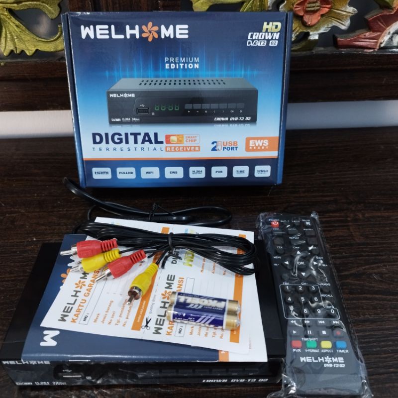 Set Top Box Digital DVB T2-01 / T2-02 Luby / Tanaka T2/ STB Digital TV Full HD