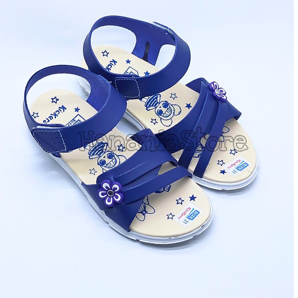 𝕱 Sandal Anak Perempuan Kickers Terbaru Best Quality | Sandal Let Anak | Sandal Import | Sandal Anak