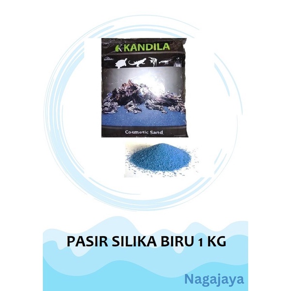 Jual Pasir Silika Silica Halus Media Aquascape Pasir Kandila Biru Kg Shopee Indonesia