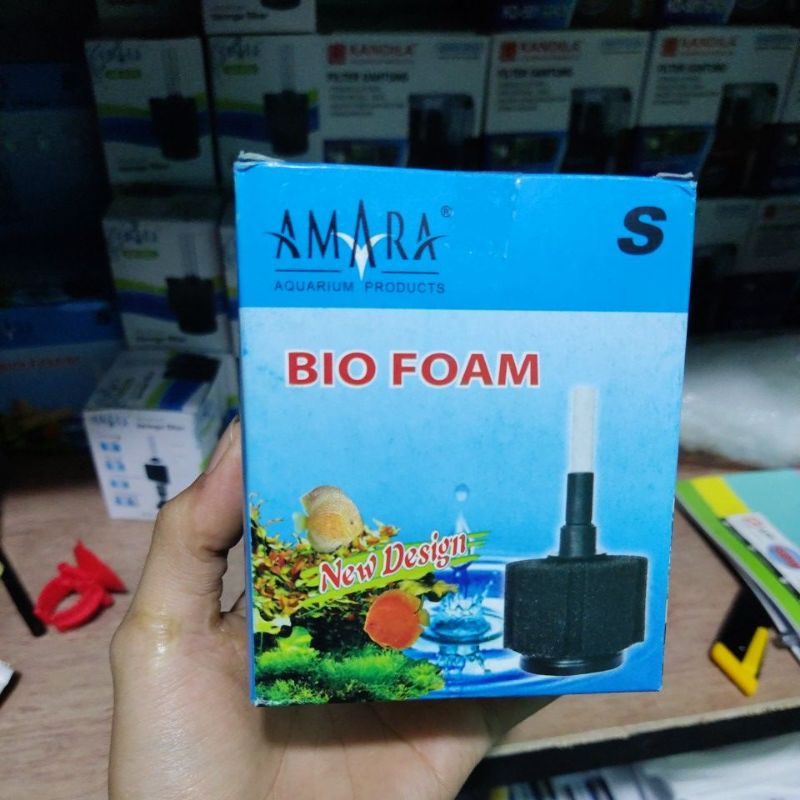 PROMO BIO FOAM CROWN 58 M S  dan MINI SEDANG MEDIUM SMALL FILTER SPONGE FILTER INTERNAL AQUARIUM AQUASCAPE