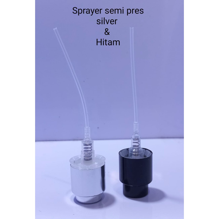 Easy pump/13mm&15mm/sprayer semi press/silver dan hitam/tutup+3400sprayer+ring