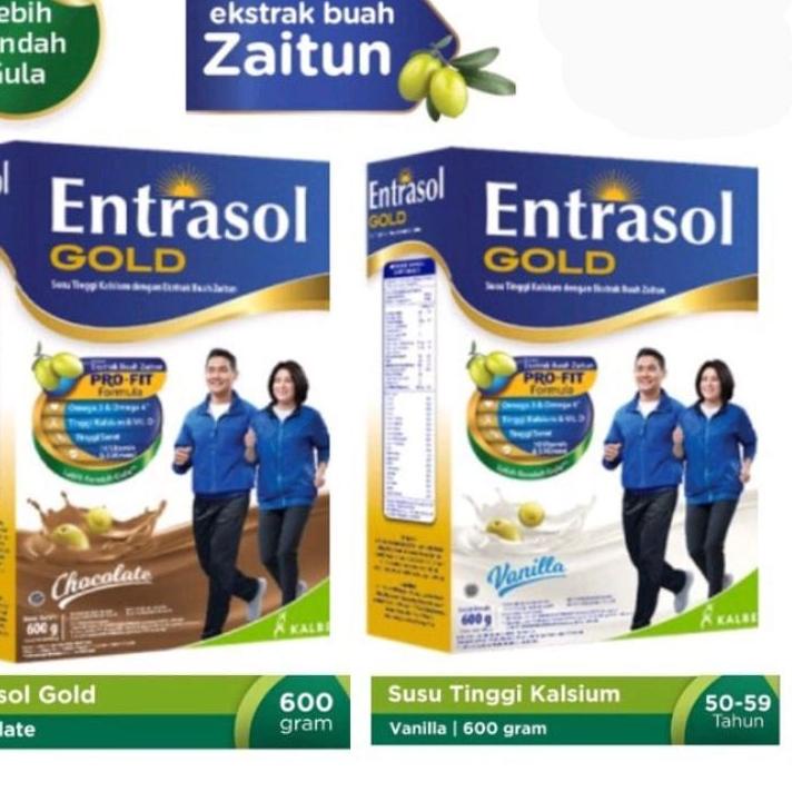 

SALE!!Entrasol Gold 600gr Vanila and Coklat|KD7