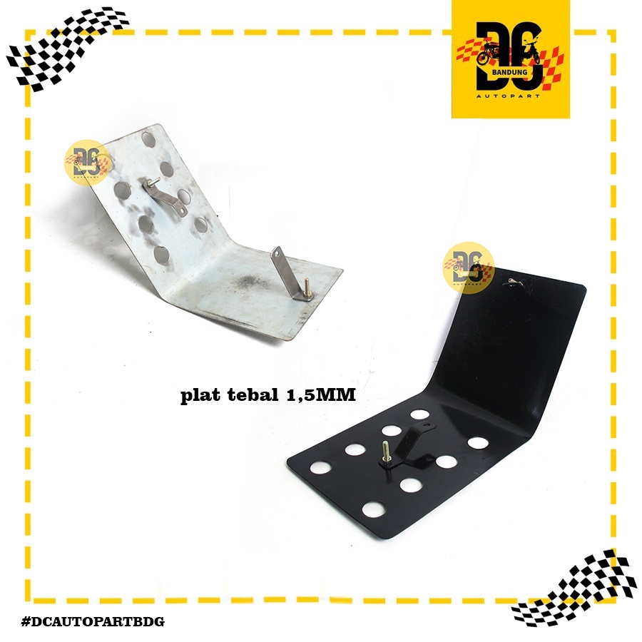 PLAT COVER PELINDUNG MESIN UNIVERSAL CB TIGER MEGAPRO BOBBER JAPSTYLE