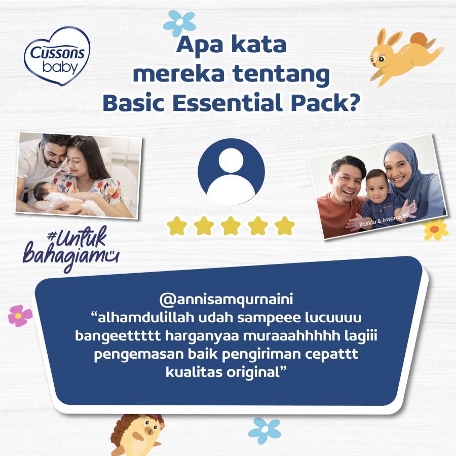CUSSONS GIFT SET BASIC ESSENTIAL PACK / GIFT SET