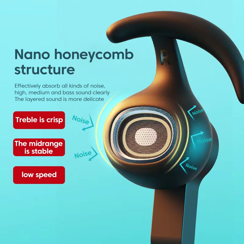 Tipe-c/3.5mm Headphone Kabel USB In-Ear Headset Dengan Mikrofon Wired Band Pengenalan Posisi Pendengaran Headset Untuk Game Sport Musik