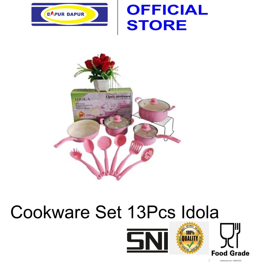 Cookware Set 13Pcs Idola