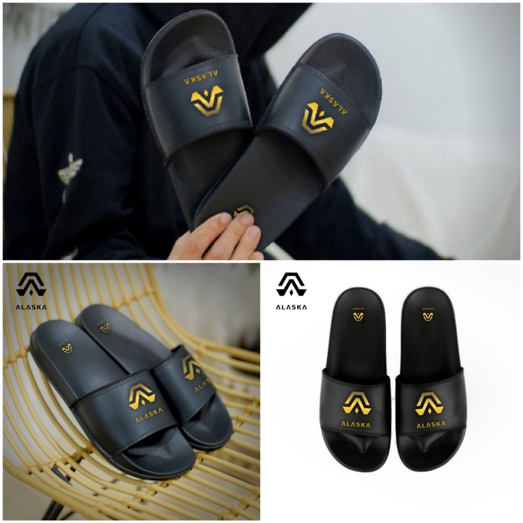 Sandal Slide Pria Dewasa Sandal Slippers Sandal Pria Alaska