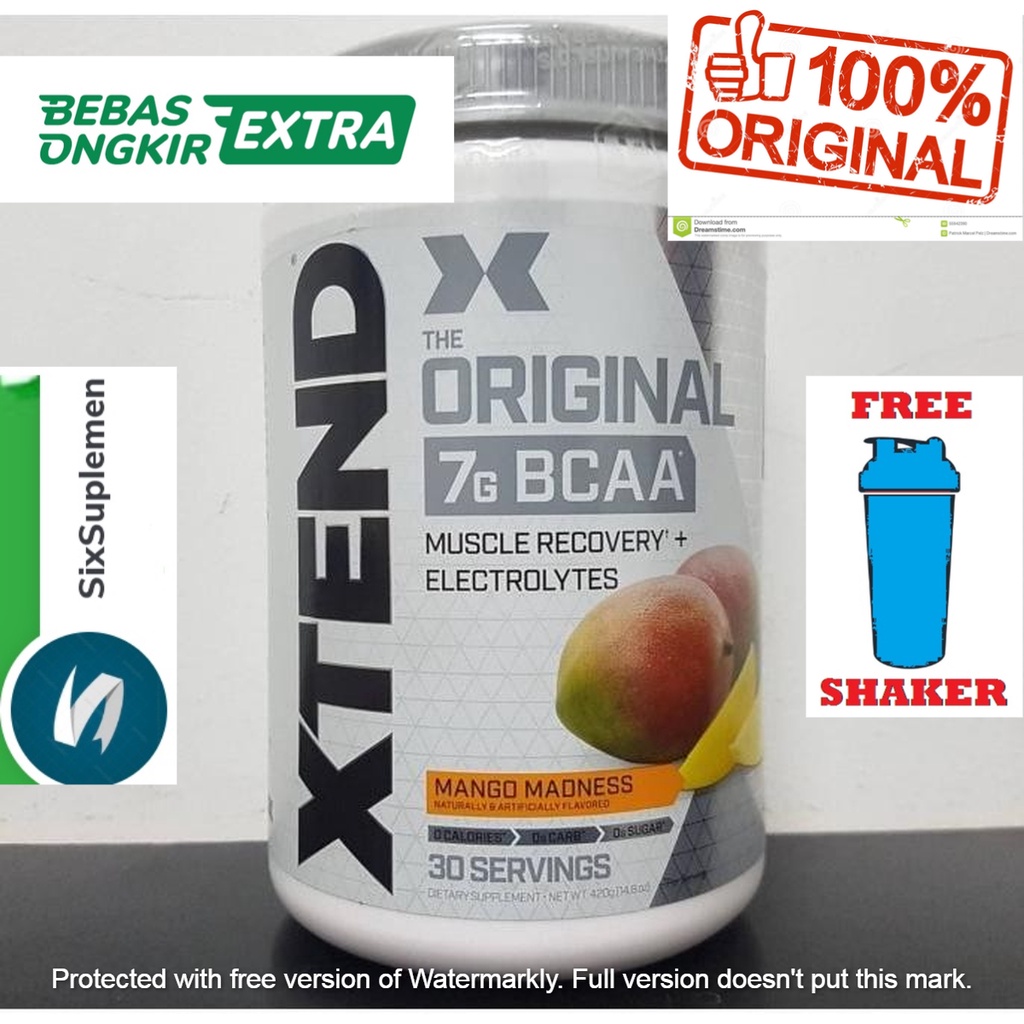 (Bonus Sample/Shaker) Scivation Xtend BCAA 30 servings