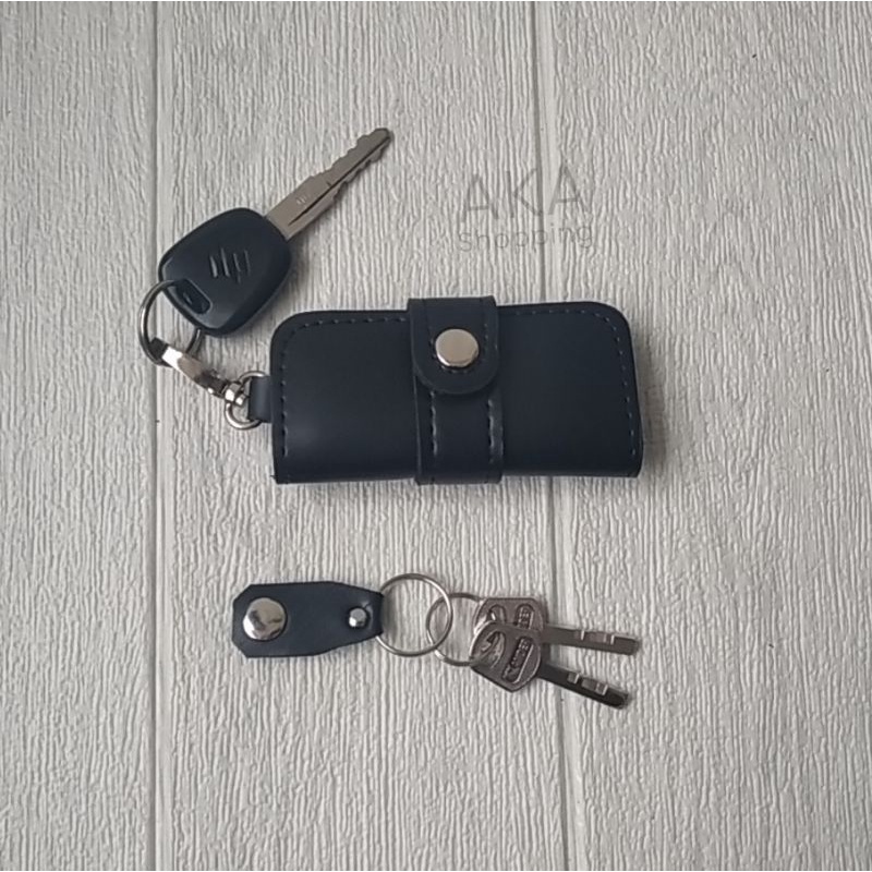 [HG BOSS07] Elegan Dompet STNK Gantungan Kunci Mobil Motor