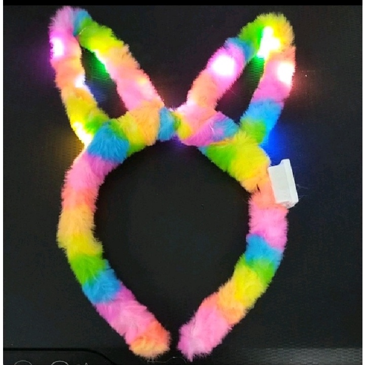 Bando Mahkota Bunga LED /Bando Flower Pesta Nyala /Bando Pesta 2023