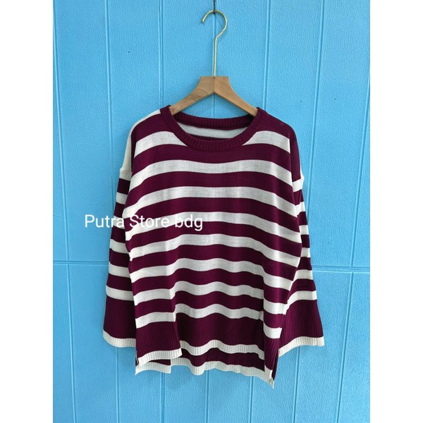 LOLLY OVERSIZE SWEATER RAJUT WANITA