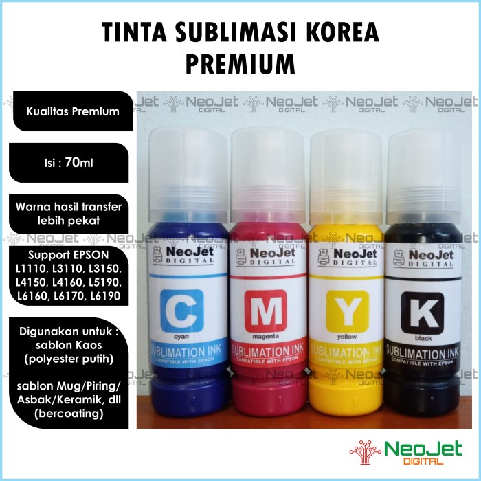 

Tinta Tinta Sablon Sublim Sublimasi Korea Premium 003