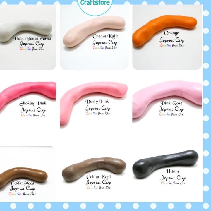 Diskon Joyfull Clay Resin Clay Bahan Clay Air Dry Clay Cold Porcelain Clay