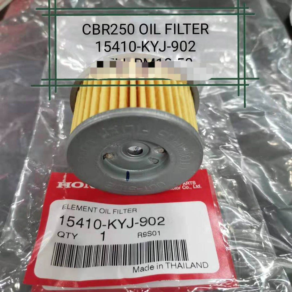 Filter Oli CBR 250 R Thailand Asli AHM 15410KYJ902